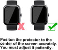 3D Smart Watch Screen Protectors Compatible with Jeejtek OYV TGW101 1.83Ã¢ÂÂ, and Faweio IDW26 1.83Ã¢ÂÂ, 3 Piece, Full Coverage