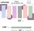 UpUDo 12 Pack Magnetic Bookmark, Book Marker Clip for Teachers, Students, Book Lovers, Printing on 2 Side 12 Pack Double Sided,Magnetic