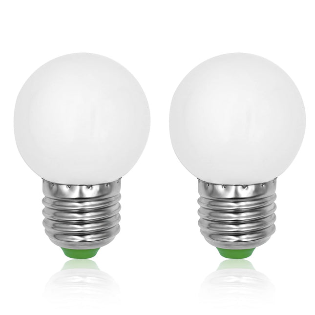LED Light 30W Equivalent G14 G45 Edison Bulb 120V 3W Cool White 6000K 260 Lumens Bulbs E26 Medium Screw Base Lightbulb f