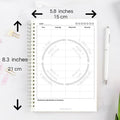 1step2dream Atomic Habit Journal | 5 Minute Daily Habit Stacking Tool for Goal-Oriented Gratitude Planning