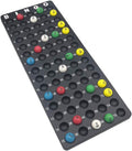 Yuanhe Bingo Board Ball Holder - 7/8" Bingo Balls, Master Board Tray Rack, Parties & Game Nights Large