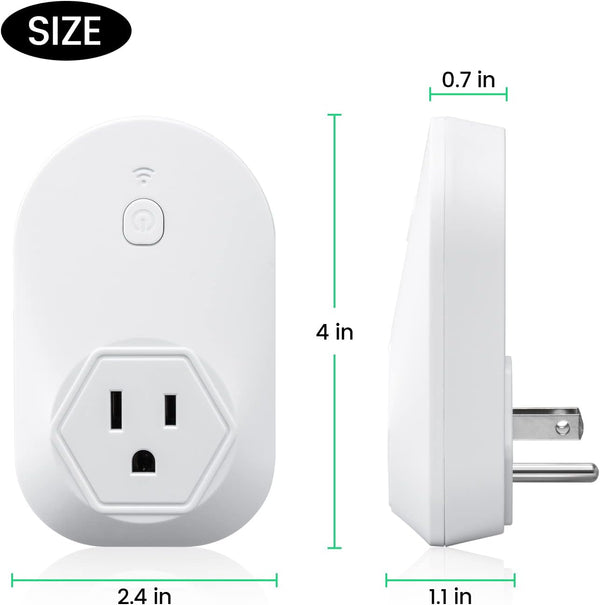 Thermostatically Controlled Outlet, Plug-in Freeze Protection Thermostat for 120V Pipe Heating Cables, Automatically Turn On at 35°F and Off at