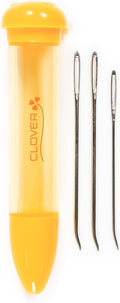 Clover 3121 Tapestry Needle Set Chibi, Bent Tip , Beige 1 Count (Pack of 1)