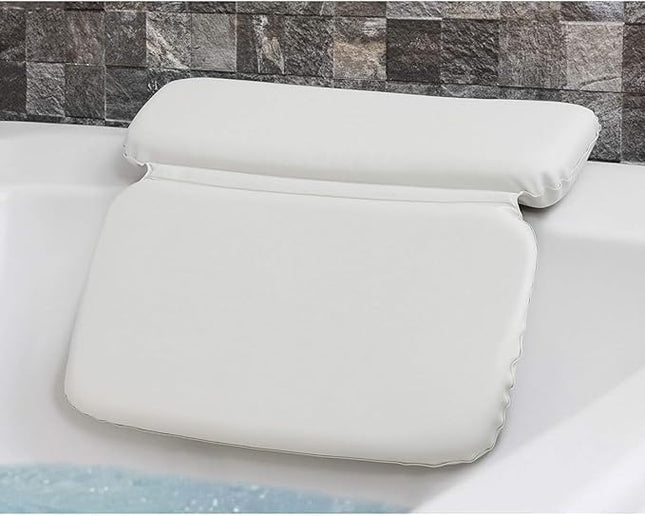Epica Bathtub Pillow | Luxury Bath Accessories for Women & Men, Bath Decor | Non-Slip Waterproof Cushion with Strong Suc