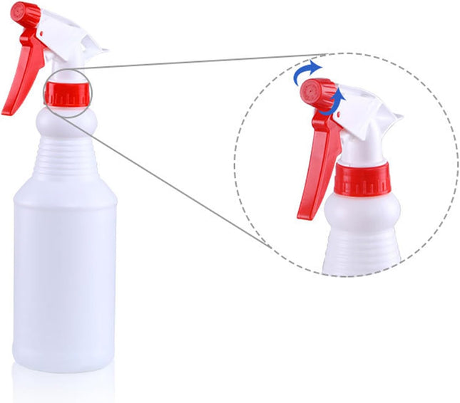 10 Packs 32oz Empty Spray Bottles Plastic Heavy Duty Refillable Spray Bottles with Adjustable Nozzle and Measurements for All Purpose Cleaning