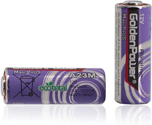 Kitstar A23M 12V Alkaline Battery Maxi Plus Incredibly Safe Version Ecototal,5 Count (Pack of 1)
