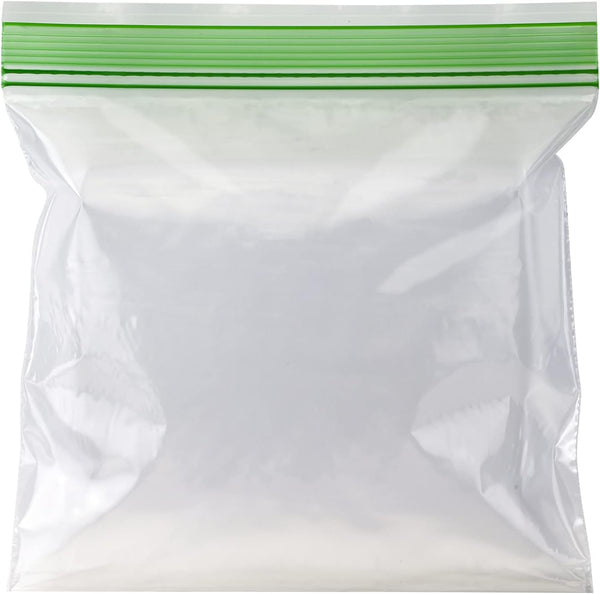 Amazon Basics Resealable Double Zipper Sandwich Storage Bags for Food Storage, 300 Count (Previously Solimo) 300 Count (Pack of 1)