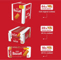 Lotus Biscoff Cookies, Caramelized Biscuit Cookie Snack, Dispenser Box (20 sleeves of 2 extra large cookies) Vegan, 0.9 Ounce (Pack of 20) 20 Count