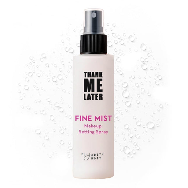 Elizabeth Mott Thank Me Later 3-in-1 Dewy Makeup Setting Spray - Hydrating & Long-Lasting Fine Mist with Niacinamide for