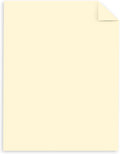 Neenah Exact Vellum Bristol Cardstock, 8.5" x 11", 67 lb/147 GSM, Ivory, 250 Sheets (81368) Ivory 250 Sheets (Pack of 1)