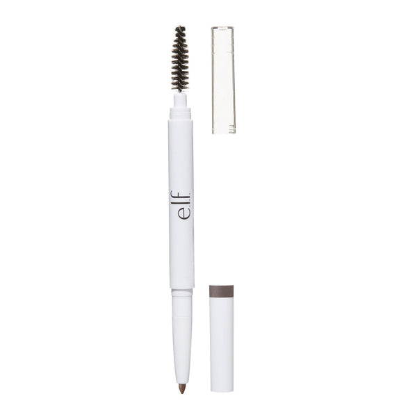 E.L.F. Instant Lift Brow Pencil, Dual-Sided, Precise, Fine Tip, Shapes, Defines, Fills Brows, Contours, Combs, Tames, Neutral Brown, 0.006 Oz