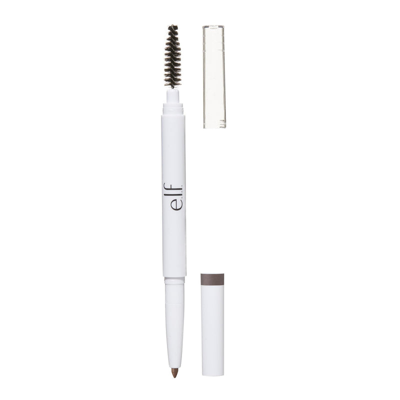 E.L.F. Instant Lift Brow Pencil, Dual-Sided, Precise, Fine Tip, Shapes, Defines, Fills Brows, Contours, Combs, Tames, Neutral Brown, 0.006 Oz