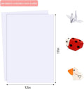 200 Sheets Arts Craft Paper for Drawing 12” x 17” White Construction Paper for Coloring, Creating, School Art Project Supplies, Standard Weight