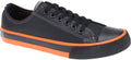 Harley-Davidson Footwear Womens Zia Lace Up Sneakers Shoes Casual - Black 7 Black/Orange