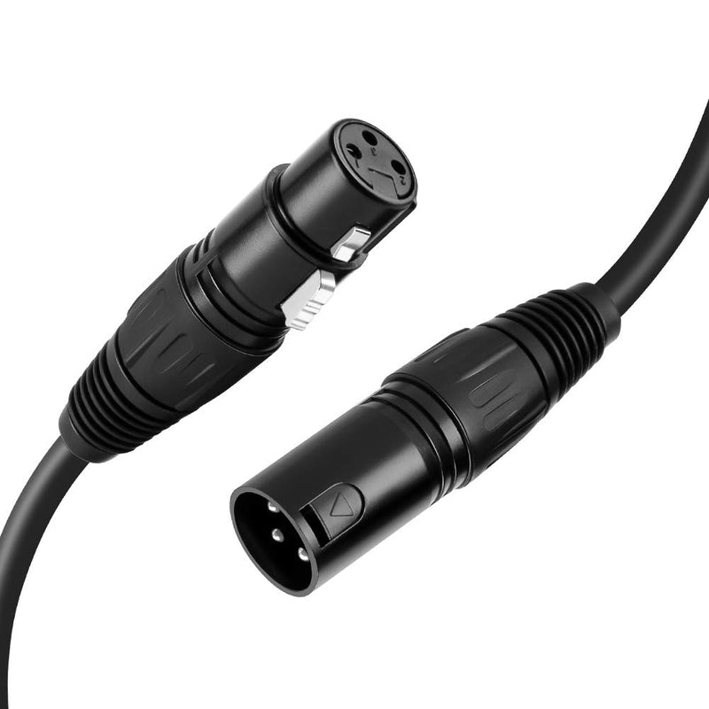 CableCreation 3Pin XLR Male to Female Balanced Microphone Extension Cable | For Speaker Mic, Mixer, PA-system, Preamp, Radio Station,Live-Stage,