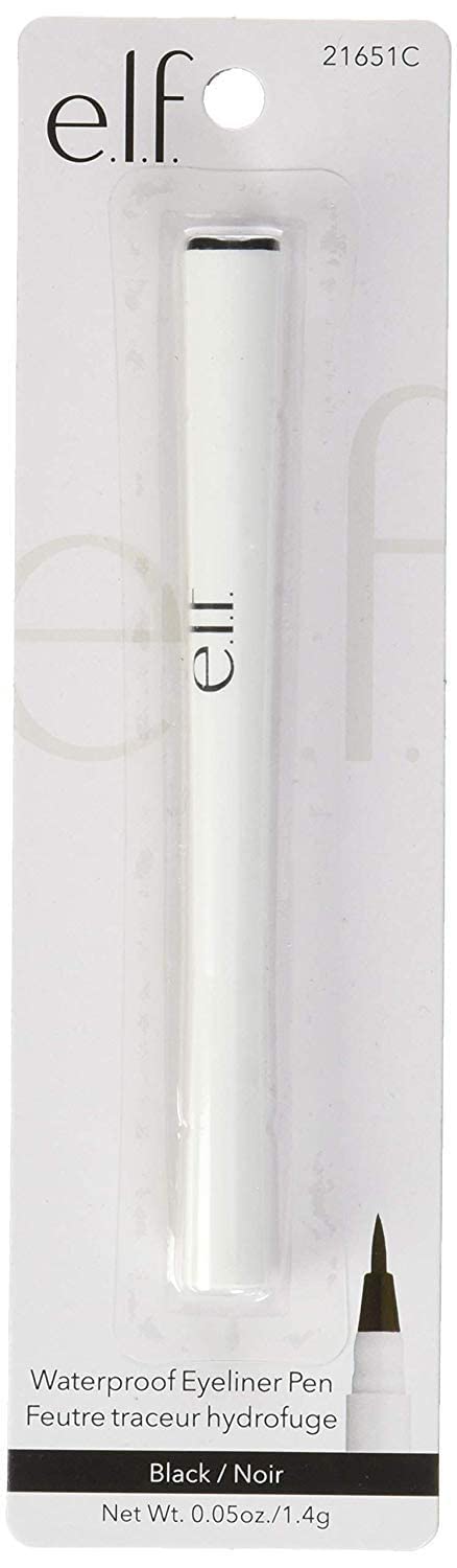 E.L.F. Eyeliner Pen with Felttip Applicator, Black, 0.05 Fl Oz