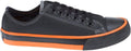 Harley-Davidson Footwear Womens Zia Lace Up Sneakers Shoes Casual - Black 7 Black/Orange