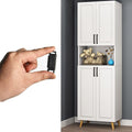 12Pack Magnetic Door Catch - 15lb High Magnetic Plastic Heavy Duty Latch for Kitchen Bathroom Cupboard Wardrobe Closet Closures Cabinet Door