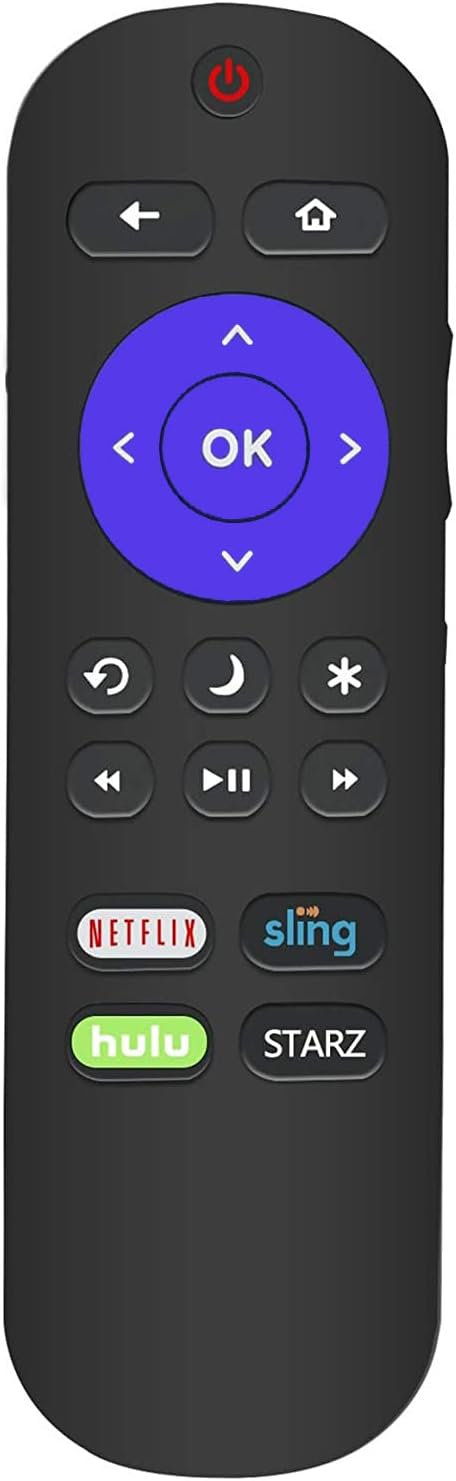 Remote Control Fit for All Sharp Roku TV LC-32LB591U LC-32LB481U LC-43LB481C LC-43LB481U LC-43LBU591U LC-43LB601U LC-50L