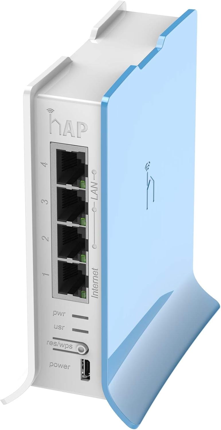 Mikrotik Rb941-2Nd-Tc Hap Lite 32MB 4 X 10/100 2.4Ghz 802.11B/G/N 2X2 OSL4