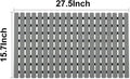 BEMISO Shower Mat Non Slip Bathtub Mat with Suction Cups and Drain Holes 27.5 x15.7 Inch Bath Mat for Tub & Shower.Easy Dry,Easy to