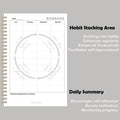 1step2dream Atomic Habit Journal | 5 Minute Daily Habit Stacking Tool for Goal-Oriented Gratitude Planning