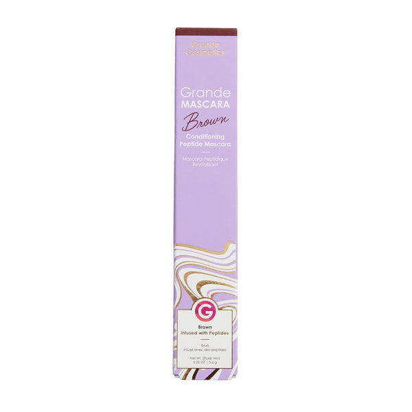 Grande Cosmetics GrandeMASCARA Conditioning Peptide Mascara – Buildable Extreme Volume & Length – Long-Lasting & Clump-Free Black – Lash &