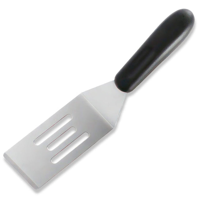 Stainless Steel Mini Serving Spatula, Culinary Kitchen Spatula for Serving and Turning, Mini Slotted Turner for Flipping
