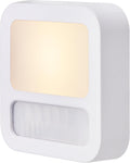 GE LED Motion Sensor Night Light, Plug-in, Dusk-to-Dawn Sensor, 20 Lumens, Soft White, Ideal for Bedroom, Bathroom, Kitchen, or Hallway – 40865 (1