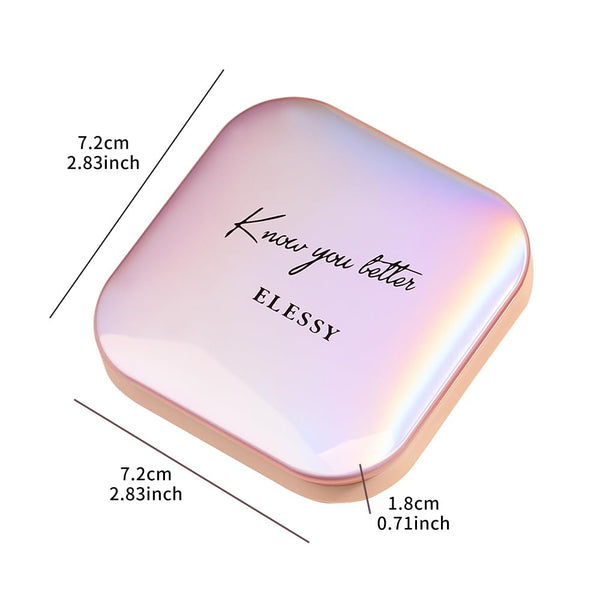 ELESSY Highlighter Makeup Palette,Face Glitter illuminator Palette,Natural Sparkling Finish Highlighter Powder,High Glossy Shimmer Smooth Baked