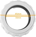 ATIE 360 Pool Cleaner Feed Hose Nut 9-100-3109 Replacement Fits for Polaris 360 Pool Cleaner Feed Hose Nut 9-100-3109 (6-Pack) 6 Pack