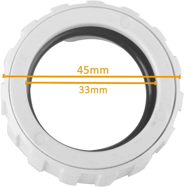 ATIE 360 Pool Cleaner Feed Hose Nut 9-100-3109 Replacement Fits for Polaris 360 Pool Cleaner Feed Hose Nut 9-100-3109 (6-Pack) 6 Pack
