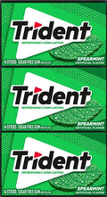 Trident Spearmint Sugar Free Gum, 12 Packs of 14 Pieces (168 Total Pieces)