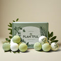 Plantful™ Organic Handmade Bath Bombs for Women, 12 Gift Sets, Large, Shea Butter Moisturizing, Essential Oils, Bubble Bath for Kids, Perfect