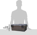 MTM ACDC30 Divided Ammo Crate Utility Box, Outdoor Gear & Tool Storage, Water- Resistant, Stackable, Snap Latch, 21"x11.2"x7.5", USA Made, Dark Earth