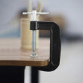 4 Inch C-Clamp Set, Heavy Duty Steel C Clamp Industrial Strength C Clamps for Woodworking, Welding, and Building(4PCs)