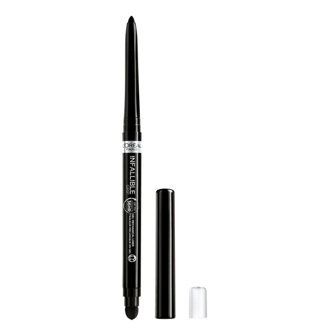 L'Oreal Paris Infallible Grip Mechanical Gel Eyeliner Pencil, Smudge-Resistant, 