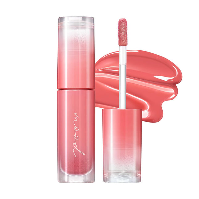 Peripera Ink Mood Glowy Tint | Lip-Plumping, Naturally Moisturizing, Lightweight, Glow-Boosting, Long-Lasting, Comfortab