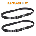 JEDELEOS Replacement Style R Belts for Eureka 4870 and 4800 The Boss Smart Vac Models 4870 4872 4874 4875 4880 4885 Series, Replace Parts 61110A