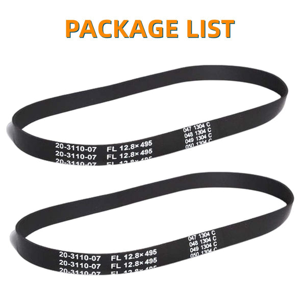 JEDELEOS Replacement Style R Belts for Eureka 4870 and 4800 The Boss Smart Vac Models 4870 4872 4874 4875 4880 4885 Series, Replace Parts 61110A