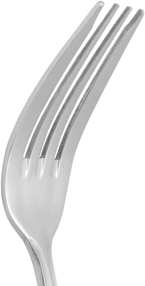 (Set of 12) Tuscany Salad Forks, Heavy Weight 18/0 Stainless Steel 6 3/4-Inch Table Forks for Restaurant/Catering, Commercial Quality Silverware