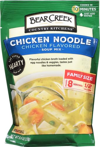 Bear Creek Soup Mix, Chicken Noodle, 8.4 Ounce Chicken Noodle 8.4 Ounce (Pack of 1)