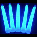 25 Pk 6” Blue Industrial Grade Bulk Glow Sticks | Bright Color, Glow 12-14 Hrs, Ideal for Night Time Parties, Events & Emergency 25 Glow Sticks Blue