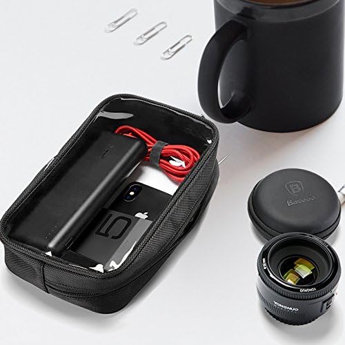 Procase Gadgets Bag Pouch Electronics Accessories Organizer Travel Gear Storage Case Bag for Hard Drive Mouse USB Cables Power Bank Charger Power