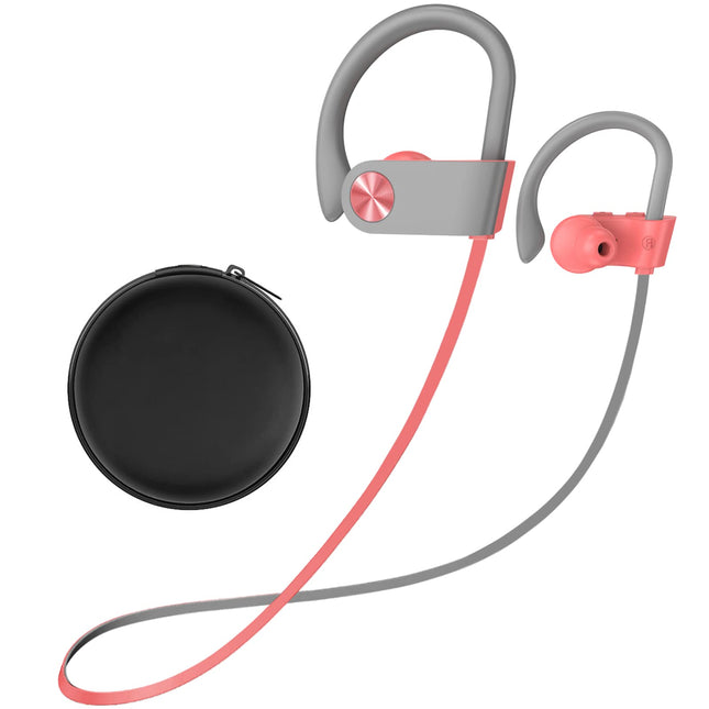 Stiive Bluetooth Headphones, Wireless Sports Earbuds IPX7 Waterproof with Mic, Stereo Sweatproof In-Ear Earphones, Noise