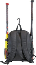 Rawlings | SAVAGE Backpack Equipment Bag | T-Ball/Youth Baseball & Softball | Multiple Styles Black / Silver