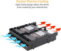 ICY DOCK 4 x 2.5” HDD / SSD Bracket Mount Kit Adapter for 5.25” Drive Bay - FLEX-FIT Quattro MB344SP 4 x 2.5"