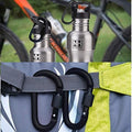 Locking Carabiner Clip, Vonpri 3 Inch D Ring Clips Spring Snap Key Chain Hook Screw Gate Aluminum Carabiners for Outdoor Travel Camping Fishing