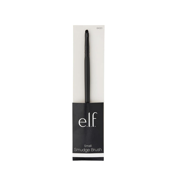 e.l.f. Small Smudge Brush for Precision Eyeshadow and Eyeliner, Synthetic Small (Pack of 1)
