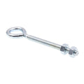 Prime-Line 9066440 Eye Bolts with Nuts, 1/4 In.-20 X 4 In., Zinc Plated Steel (10 Pack)